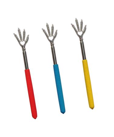 Beavorty metal spatula 3st back massager back massage device massage baking massage devices for back massager for back tools telescopic metal design committee scraper