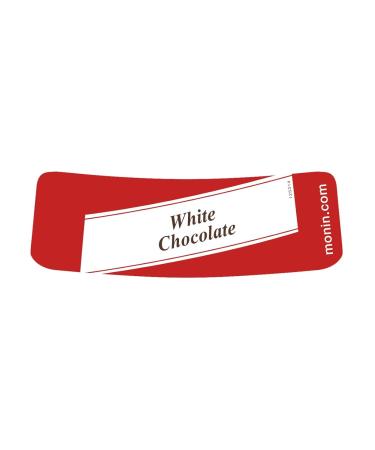 Monin White Chocolate Coffee & Bar Syrup - 0.7 L (700 ml) | International Shipping Available - Buy Online on GoSupps.com