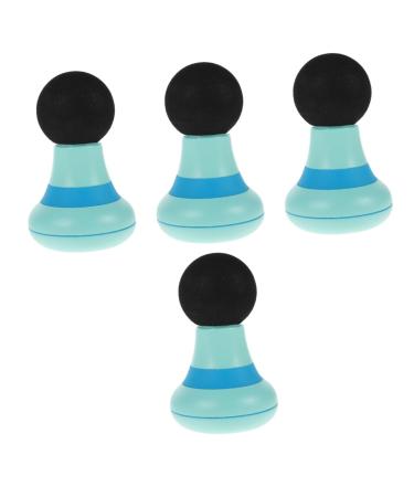 Tovinanna 4 sets Mini massage device Household appliances Mini muscle massager Electrical body muscle power tools Hand massage devices deep tissue cervical membrane handy AB fitness