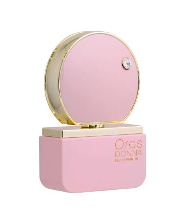 Oros Donna by Armaf for Women 2.9 Oz / 85ml Eau de Parfum Made with Crystals from Swarovski Floral 1 Count (Pack of 1)