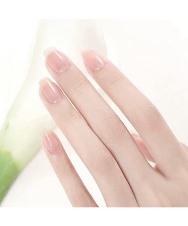 Vishine 4Pcs Jelly Nude Pink Milky White Rose Gel Nail Polish Set - French Manicure Kit 8ML - Buy Online on GoSupps.com