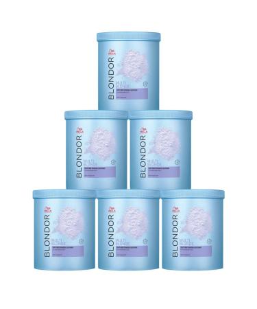 6x Wella Blondor bleaching powder 800 g each 4800 g