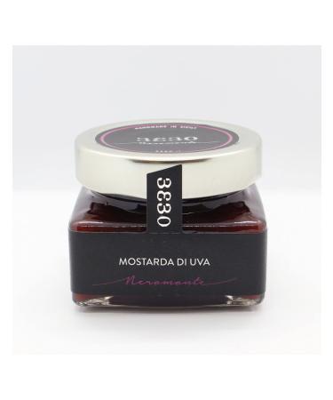 Nelson Sicily Sicilian Grape Mustard 160g NeroMonte By Nelson Sicily