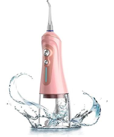 Water Flosser Professional Cordless Dental Oral Irrigator 320ML Portable Water Tank and Rechargeable IPX7 Waterproof 6 Modes and 4 Jet Tips Easy to Clean Portable Saves Space