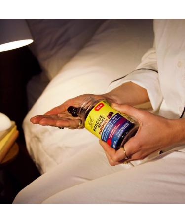 Rescue Remedy Gummies For A Serene Sleep with Raspberry Flavour Easy to Take Vegan & Natural Suitable for all the Family Pack of 60 Raspberry 60 count (Pack of 1) - Buy Online on GoSupps.com