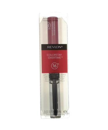Revlon ColorStay Overtime Liquid Lip Color Infinite Raspberry 005 0.07 oz (Pack of 4)