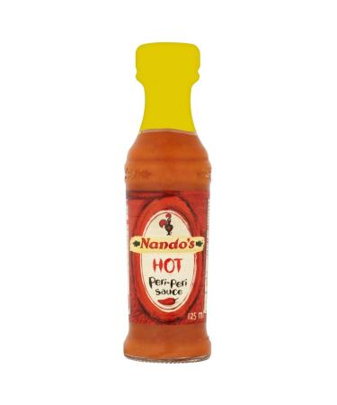 Peri-Peri sauce 125 g Hot Nando (pack of 6 x 125 ml)