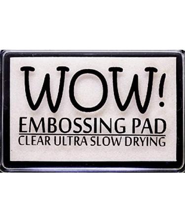 WOW Clear Embossing Ink Pad Ultra Slow Drying WV02 and Refill Conditioner  and Freestyle Tool WV02RCF - Bundle 2 Items