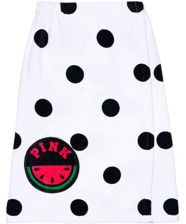 Victoria's Secret Pink Watermelon Polka Dot Body Wrap Towel - Beach & Shower Cover Up - Buy Online on GoSupps.com