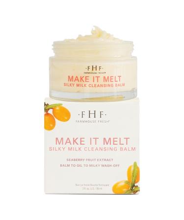 FarmHouse Fresh Make It Melt Silky Milk Cleansing Balm  3 fl. oz. - Buy Online on GoSupps.com