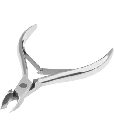 Clavier ProNails Professional Cuticle Nippers Cuticle Remover Stainless Steel Nail Scissors Clipper Dead Skin Nail Care Tool for Manicure and Pedicure (Silver 8 mm) - Buy Online on GoSupps.com