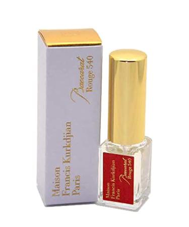 Maison Francis Kurkdjian Baccarat Rouge 540 EDP 5ml 0.17 fl oz Travel Refillable 0.17 Fl Oz (Pack of 1)