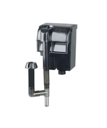 Aquaone aquarium slope on filter HBL-301 I external filter for aquariums up to 150 liters i high-quality aquarium filter 300 l/h i can be adjustable hedgehog 2 watt pump