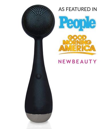 PMD Clean - Smart Face Cleaning Device | Waterproof SonicGlow Brush & Anti-Aging Massager | Lift Firm & Tone Skin - Black - Buy Online on GoSupps.com