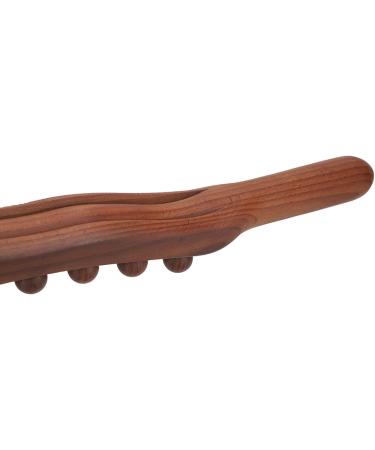 2-Piece Wooden Scraping Massage Set | 20 Pressure Points for Improved Blood Circulation & Back Pain Relief | International Shipping Available - Buy Online on GoSupps.com