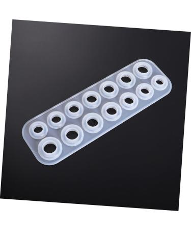 COHEALI Circle Silicone Mold Ring Casting Jewelry Resin Ring Silicone Jewelry Mold Suite Silicone Ring Round 25X8.3cm As Shown - Buy Online on GoSupps.com