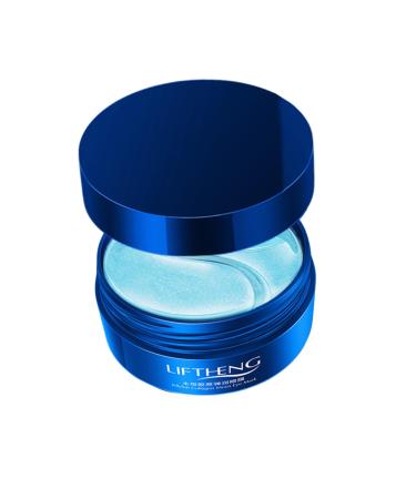 minkissy 2 Boxes Moisturizing Eye Mask Hydrating Eye Mask Anti Wrinkle Mask Lip Membrane Paste Eye Care Mask Moisturizing Eye Patch Eye Pads Eye Moisturizing Cosmetic Gel Jellyfish Collagen