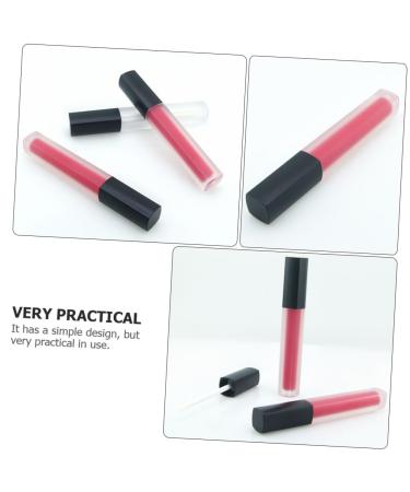 Buy Hemoton 10pcs Lip Gloss Tube Set - Empty Lip Tint & Balm Bottles for International Shipping - Stylish Silver & White Design - Buy Online on GoSupps.com