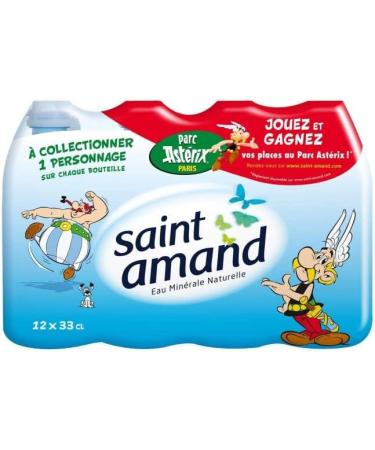 SAINT AMAND - Natural Mineral Water Sport Cap 12 x 33 cl - Unit - Buy Online on GoSupps.com