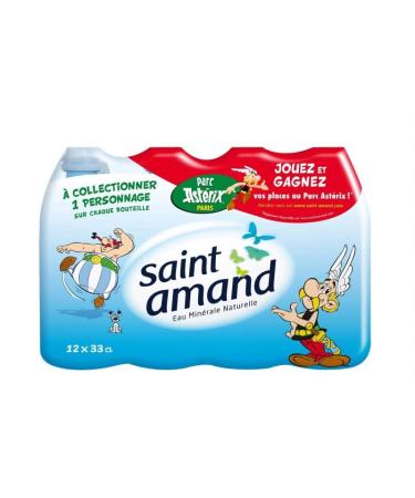 SAINT AMAND - Natural Mineral Water Sport Cap 12 x 33 cl - Unit