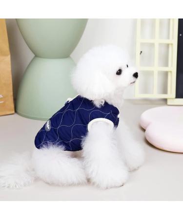 Mitili Dog Coat - Warm Waterproof Fleece Jacket for Small & Medium Dogs | Windproof Winter Clothing (Navy Blue XXL) - Buy Online on GoSupps.com