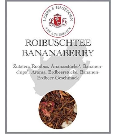 Lerbs & Hagedorn Lerbs & Hagedorn Rooibos Tea Bananaberry | Banana strawberry approx. 2 kg (162 litres) Rooibos banana pieces