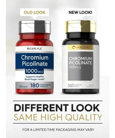 Ultra Chromium Picolinate 1000mcg | 360 Tablets by IKJ - Premium Quality Chromium Supplement - Buy Online on GoSupps.com