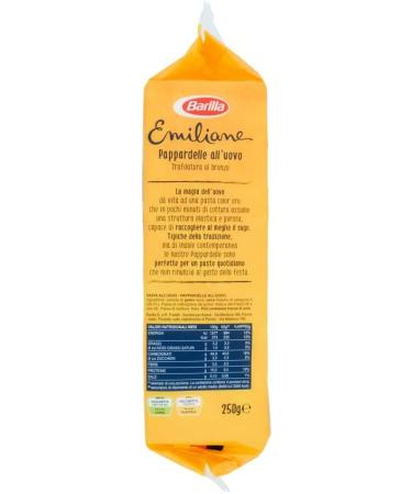 Barilla Emiliane Pappardelle with egg noedels met ei 250 g - Buy Online on GoSupps.com