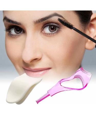 2 Pcs False Eyelashes Applicator Tools Upper Lower Eye Lash Mascara Guard Applicator for Eyelash Makeup Accessory - Buy Online on GoSupps.com