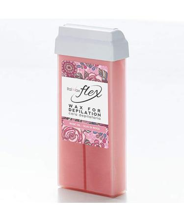 Wax cartridge pink rose oil FLEX Italwax 100 ml
