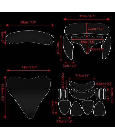 Transparent Universal Set Patch Breathable Eye Forehead Neck Moisturizer Face Pad Creative Multifunctional - Buy Online on GoSupps.com