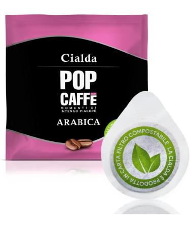 Simfed srl POP CAFFE 150 coffee pods set for tasting strong blends intense creamy Arabic - Buy Online on GoSupps.com