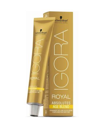Schwarzkopf IR Absolutes Age Blend 7-710 60ml 7-710 Medium Blonde Copper Cendr 60 Milliliters - Buy Online on GoSupps.com