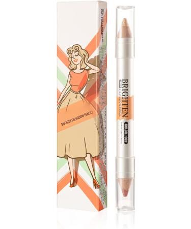 miduoidn Double-Headed Highlight Pencil Women Brightener Stick for Beginners Face Eyeshadow Eyeliner Pen Cosmetics Facial - Buy Online on GoSupps.com