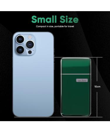 Sejoy Portable Electric Razor for Men - Toothed & Mesh Blades Magnetic Adsorption IPX7 Waterproof Mini Electric Foil Shaver - Jungle Collection - Buy Online on GoSupps.com