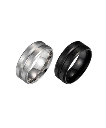 Magnetic Field Therapy Rings - Detox & Lymphatic Drainage - Stylish Weight Loss Ring for Men & Women - Elegant Silver Design (Size 13) - Buy Online on GoSupps.com