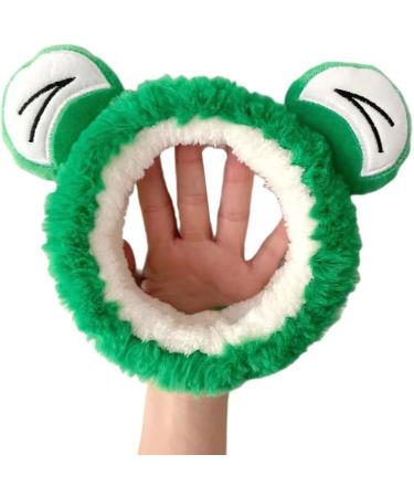 hgnxa Christmas Multiple Type Hair Hoop Woman Headband Makeup Headband for Easter Carnivals Cosplay Hair Accessories Grass green headband - Buy Online on GoSupps.com