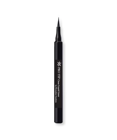 Honeybee Gardens ProTip Clean Liquid Liner  Black | Felt Tip | Long-Wearing | Vegan | Cruelty Free | Gluten Free