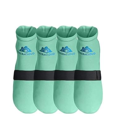 Cold Therapy Neuropathy Ice Socks includes 4 gel Packs Cooling Feet Ache Relief Wrap For Swollen Sore Foot Pain Plantar Fasciitis Heel Spurs Gout Chemo 2 Pair