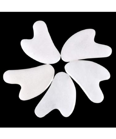 Lovionus89 Crystal Jade Gua Sha Stone Board | Cockroach Massage Tools for Spa Acupuncture & Trigger Point Therapy - White Jade - Buy Online on GoSupps.com