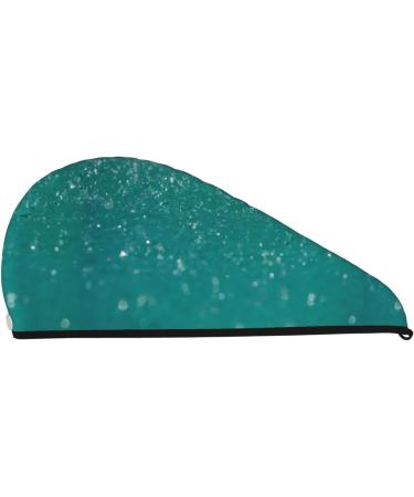 Water Splash Microfiber Hair Towel | Soft & Super Absorbent Coral Velvet Wrap for Women | Quick Dry Cap for Long Curly & Thick Hair - Buy Online on GoSupps.com