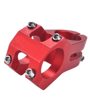 Free-fly Bike Stem 40mm Short Bicycle Stem Handlebar Riser Extender for Road Bike, Mountain Bike, MTB, BMX, Cycling Red