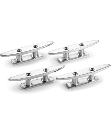 4 KAHACIYO Open Base Boat Cleat - 316 Stainless Steel Dock Cleat with Installation Screws (4 PCS) - Buy Online on GoSupps.com
