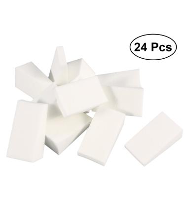 Frcolor Makeup Sponge Wedges - 24pcs Cosmetic Sponges for Flawless Foundation & Nail Art - Triangle Face Sponges for Professional Makeup - Buy Online on GoSupps.com