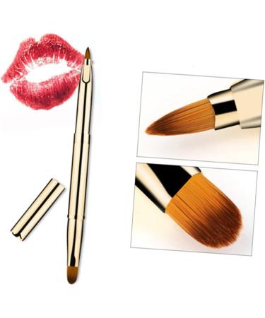 minkissy Lip Applicators Lipstick Gloss Makeup Brush Lip Applicator Eyeliner Dual End Lip Brush Double-ended Lip Brush Lip Gloss Makeup Stick Portable Accessories - Buy Online on GoSupps.com