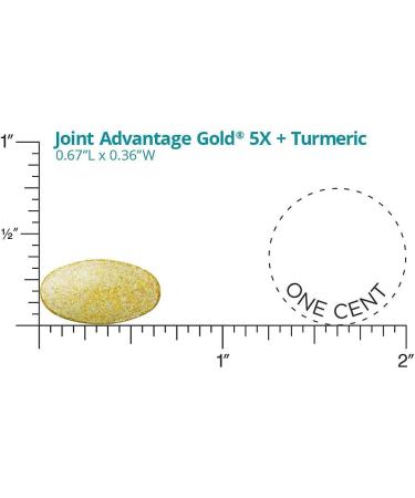 Joint Advantage Gold 5X + Turmeric 180 Tablets - Relief for Nagging Joint Discomfort - Buy Online on GoSupps.com