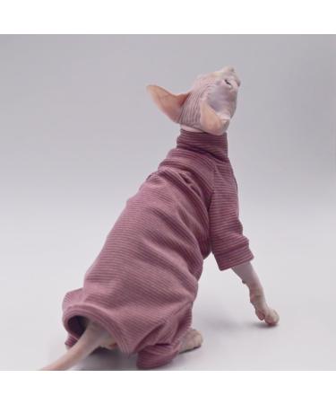 Hairless Cat Clothes Four-Legged Velvet Warm Soft Autumn and Winter Cat Apparel for Sphynx Cat Devon Rex Cat Cornish (X-Large) XL - Buy Online on GoSupps.com