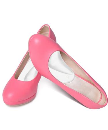 Orthopedic Insoles for Flat Feet - 2 Pairs Silicone Arch Support Inserts for Plantar Fasciitis Relief - Transparent Shoe Inserts for Kids & Women - Buy Online on GoSupps.com