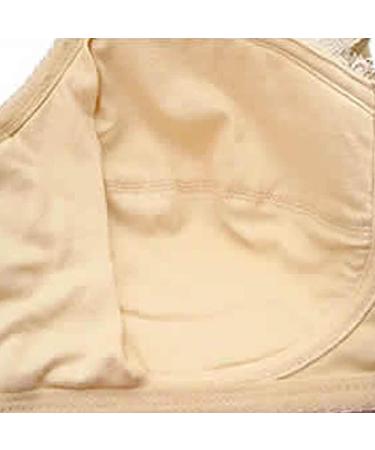 Shop Women's Mastectomy Bras - Full Coverage Wireless Bralette | Comfort & Style in Beige - Buy Online on GoSupps.com