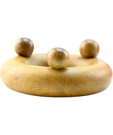 3-Part Fascia Massage Device | Face & Body Massage Tools | Wood Neck Roller & Reflexology Ball | Premium Wellness Subscription - Buy Online on GoSupps.com